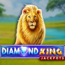 Jackpots logo of Diamond King Jackpots from SpinPlay Games at Ultra casino