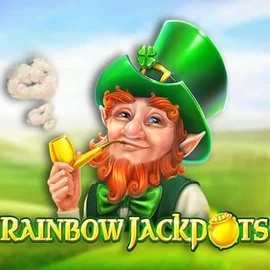 Rainbow Jackpots slot visual from Red Tiger Gaming available on ultracasinoo.ca